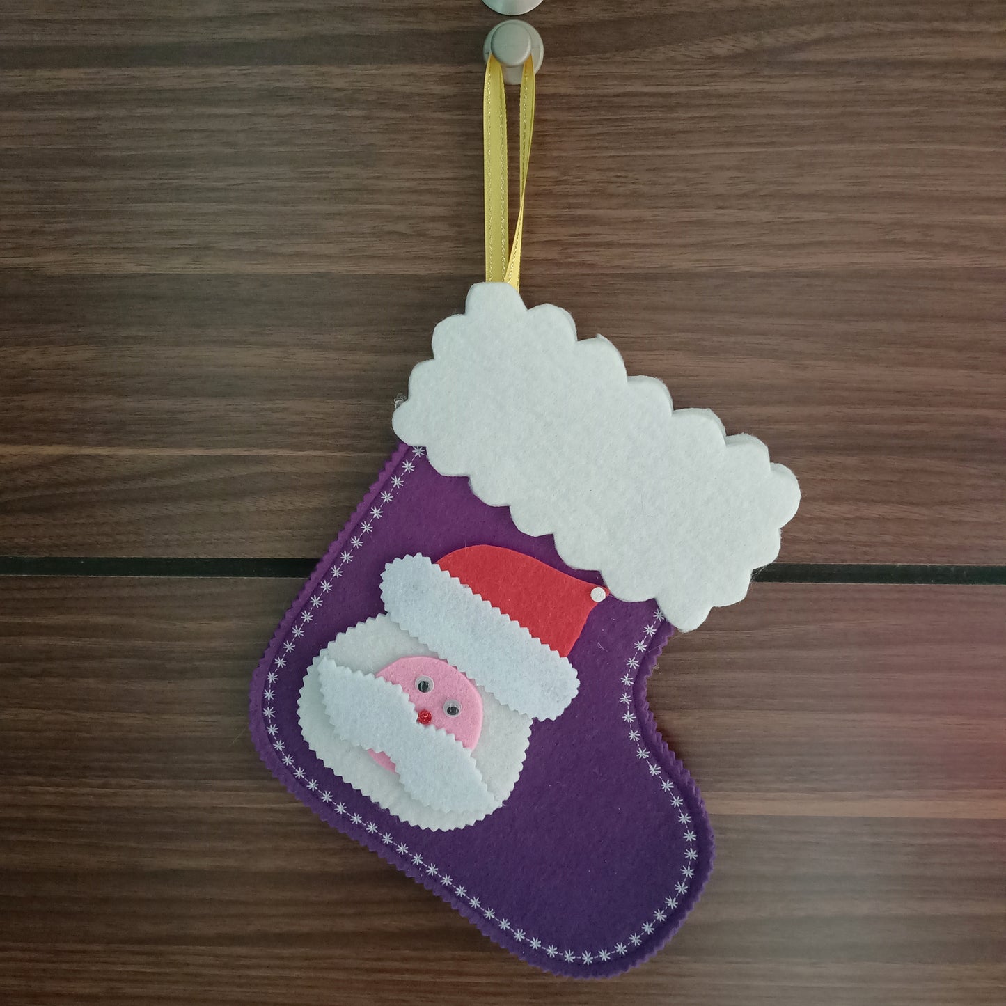 Santa Claus Boots - Purple
