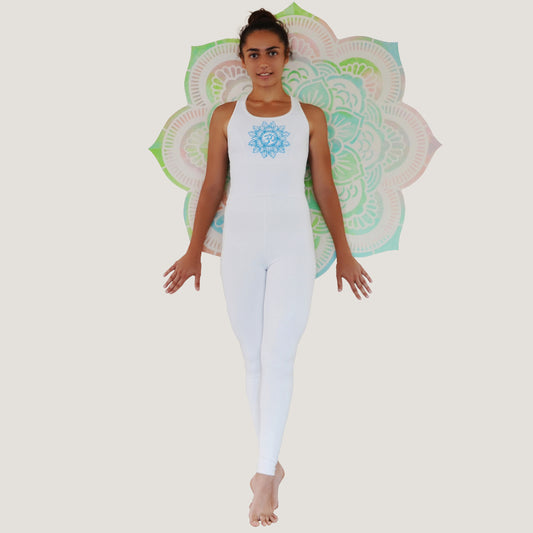 Yoga Taytı Namaste Beyaz
