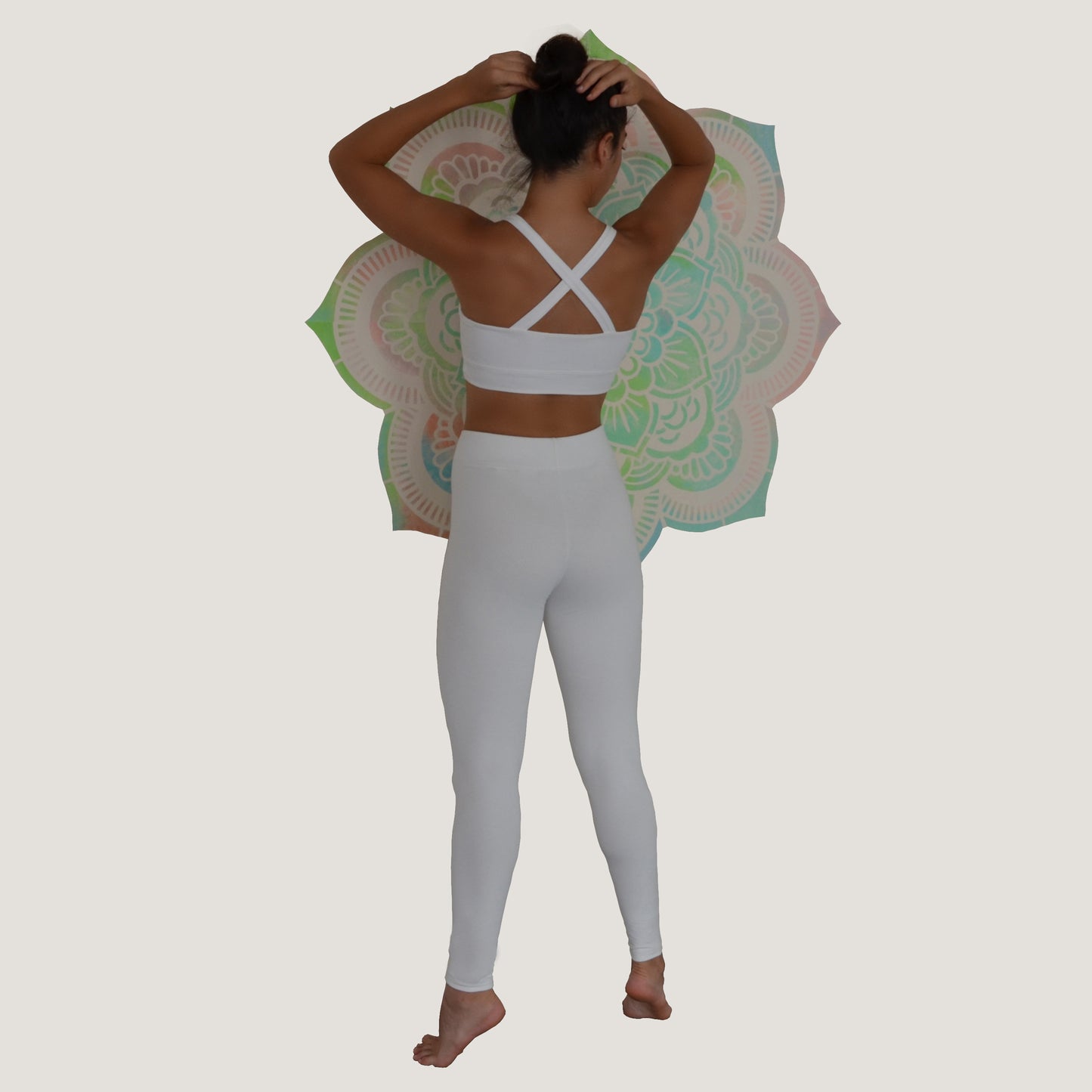 Yoga Taytı Namaste Ekru