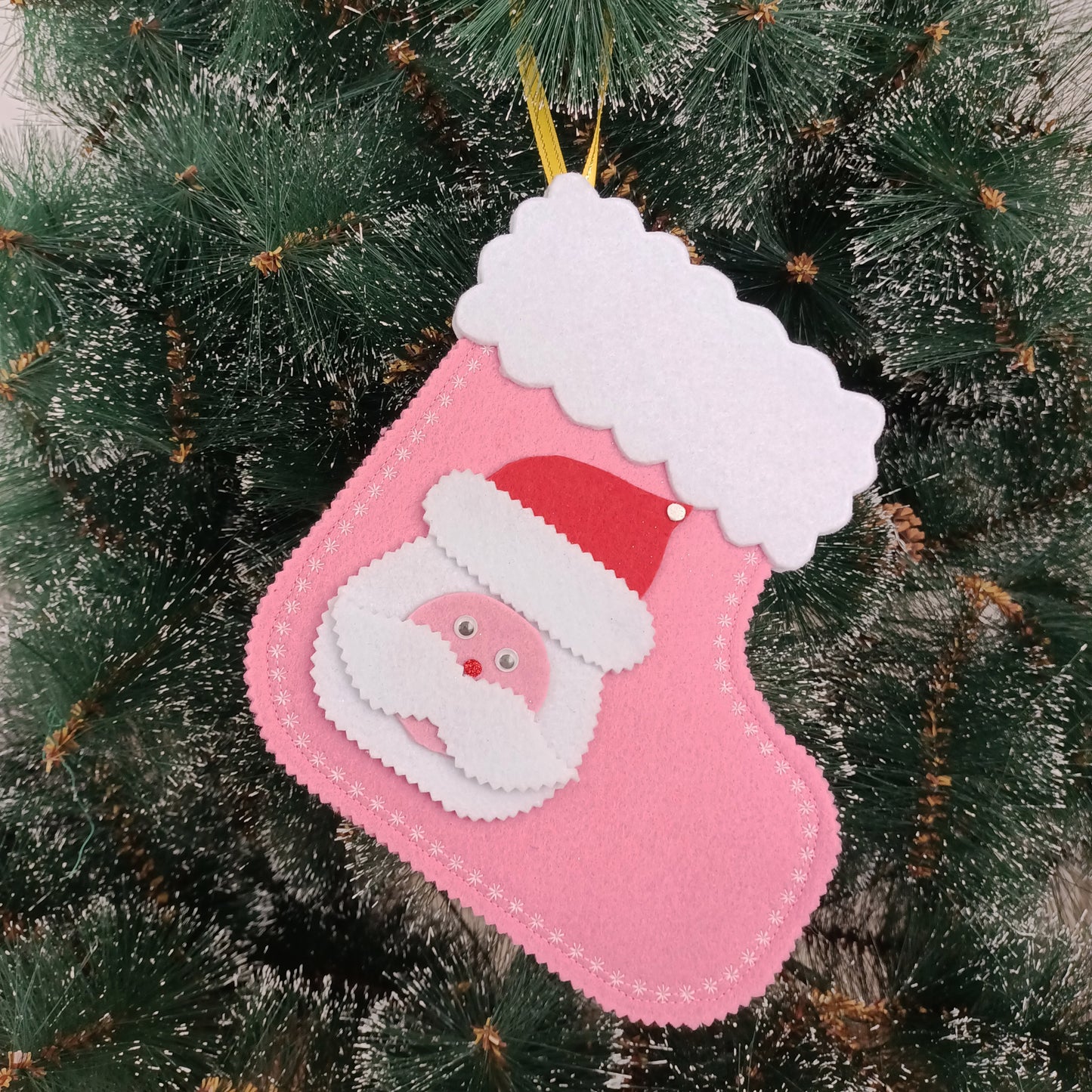 Santa Claus Boots - Pink