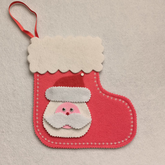 Santa Claus Boots - Carnation Color