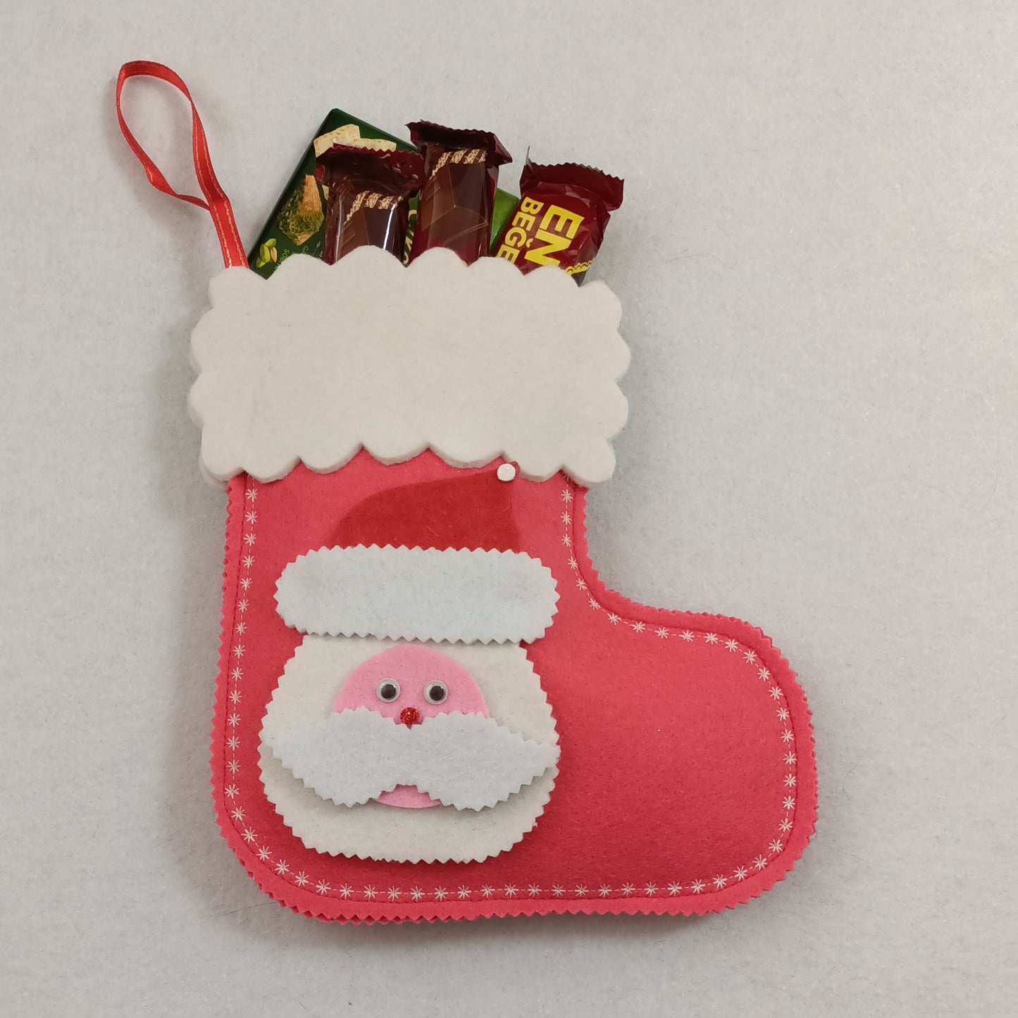 Santa Claus Boots - Carnation Color