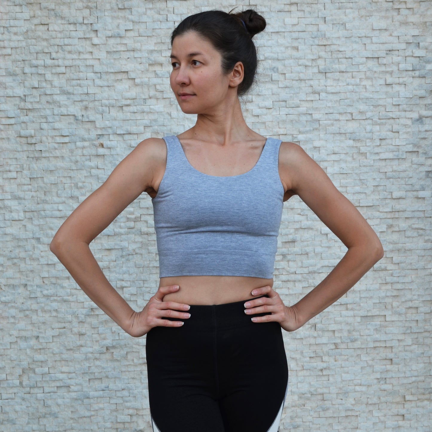 Crop Top Chandra - Gray