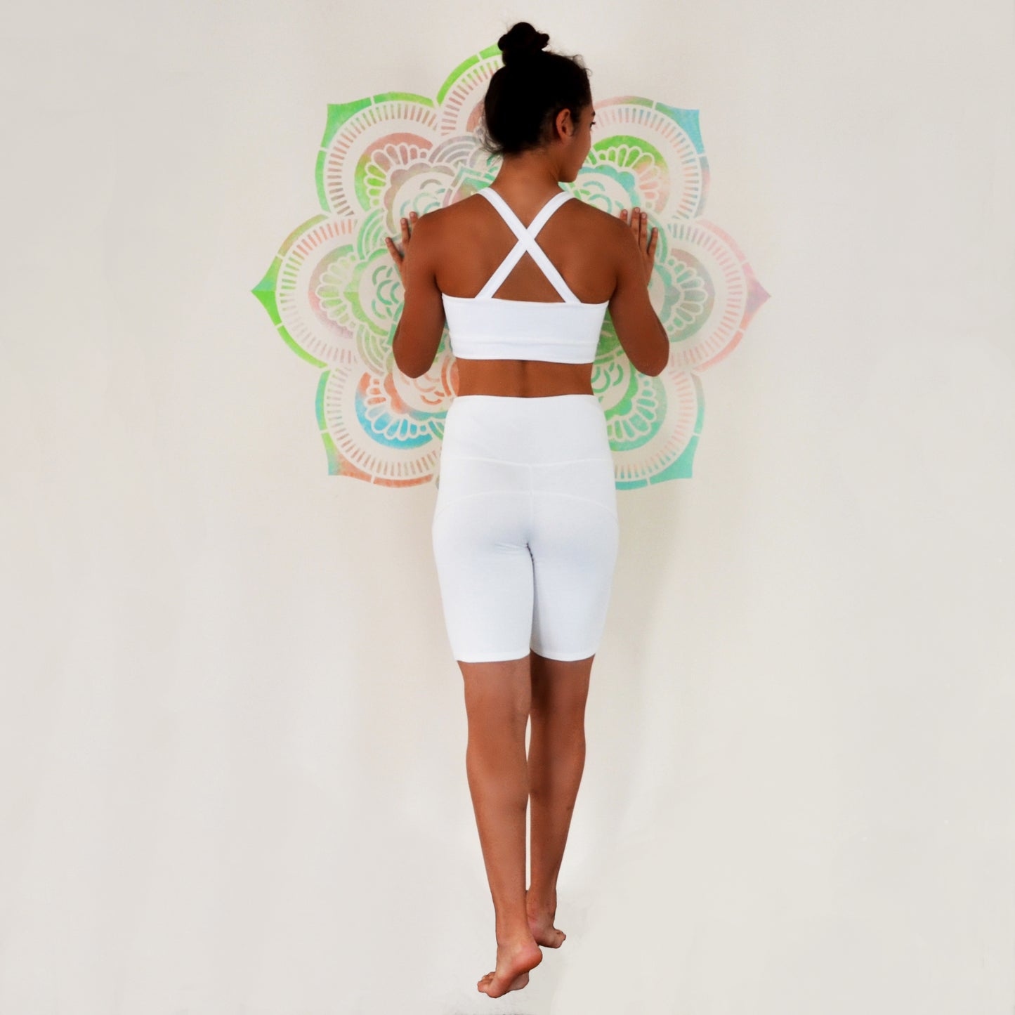 Cycle Leggings/Shorts Padma - Ecru White 
