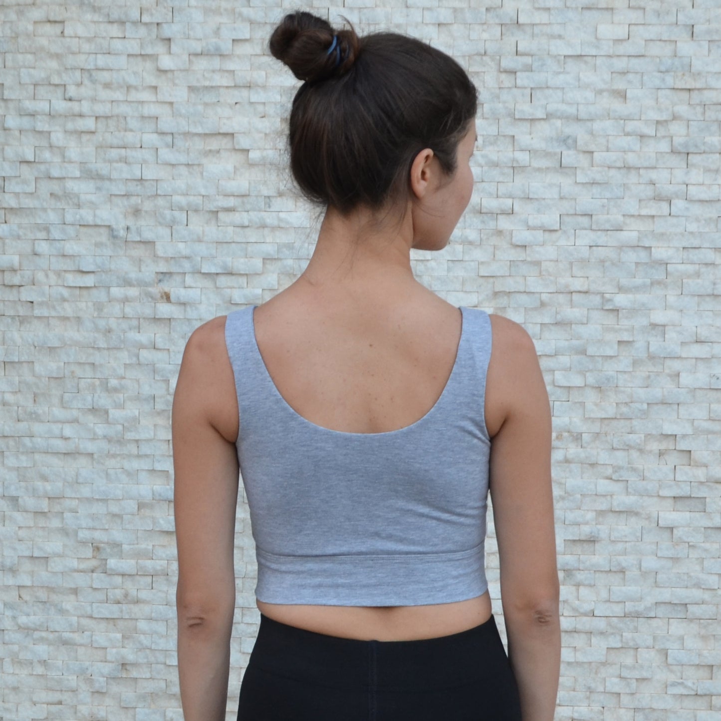 Crop Top Chandra - Gray
