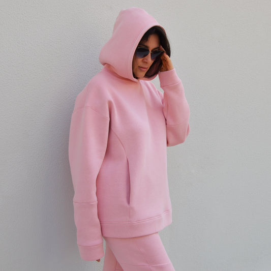 Hoodie Hera Pembe