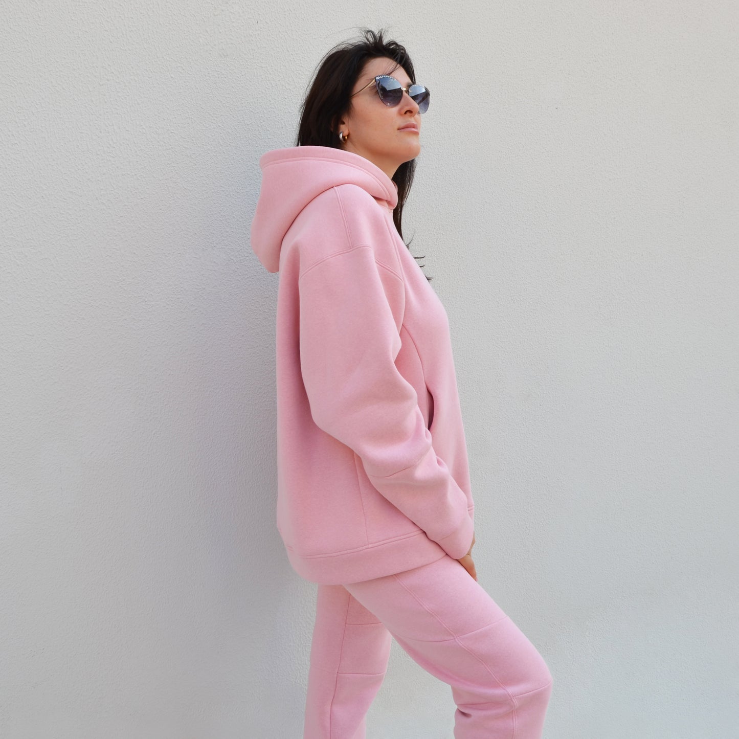 Hoodie Hera Pembe