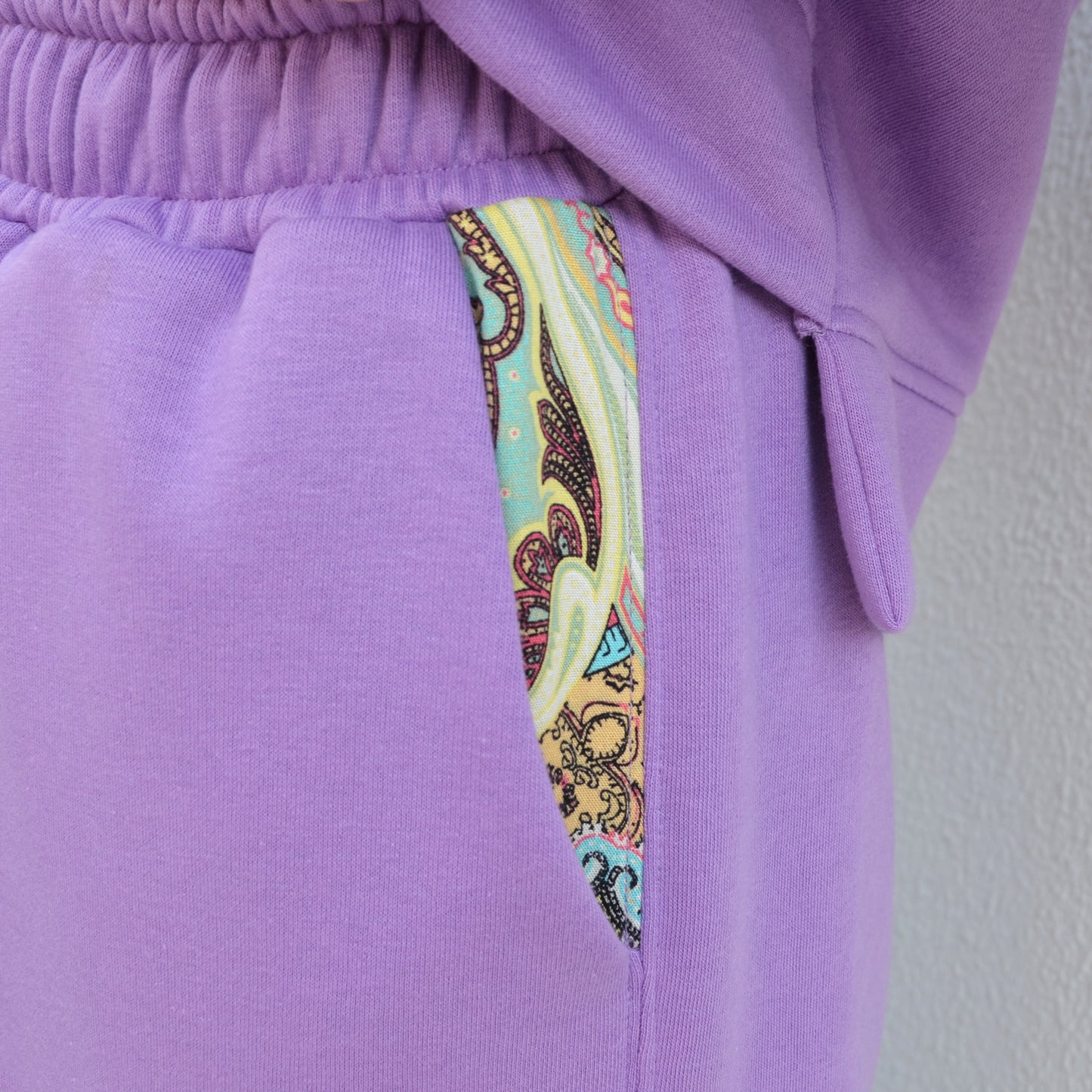 Sweatshirt Flora Lila